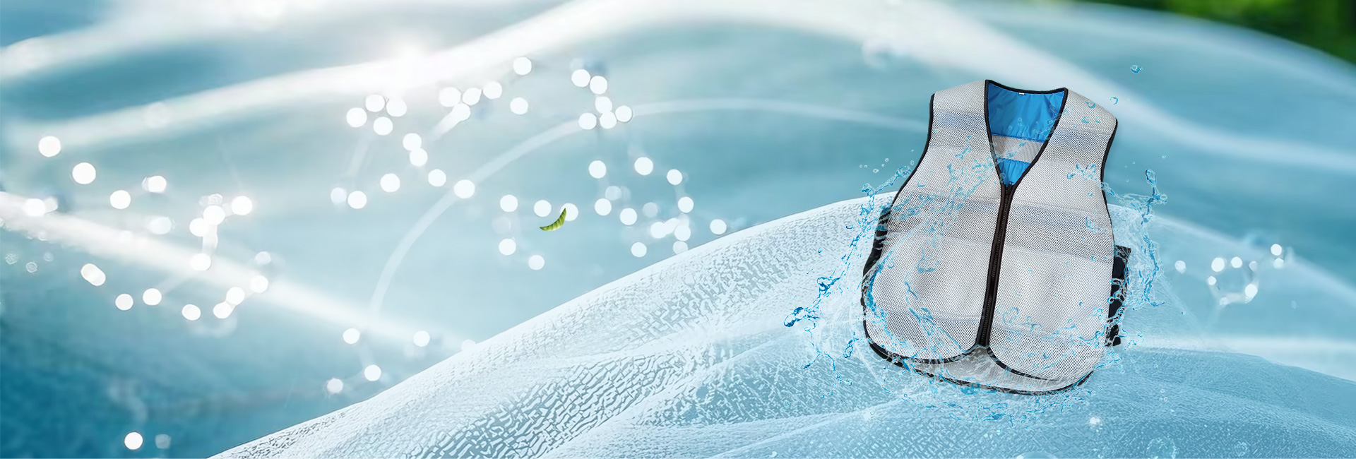 Kleidung mit Verdunstungsk&uuml;hlung