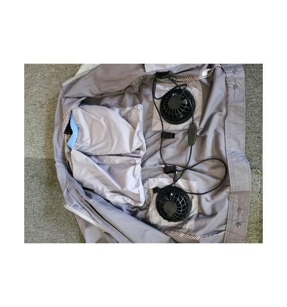 Senjoy Klimatisierte Arbeitsjacke, heißer Sommer mit coolen Ventilatoren