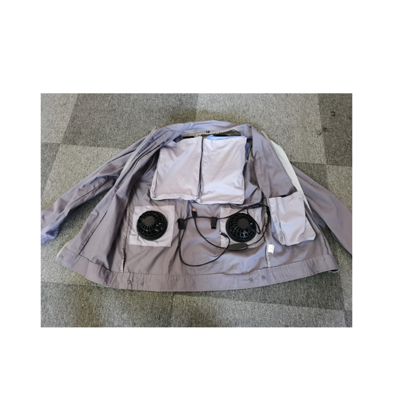 Senjoy Klimatisierte Arbeitsjacke, heißer Sommer mit coolen Ventilatoren
