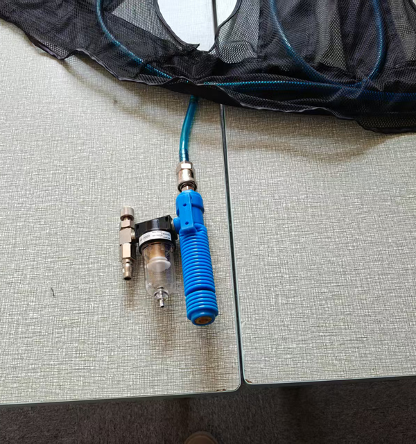 Senjoy Vortex Tube Kühlweste mit Luftkompressor für Metallurgie, Schmieden, Werften, Schweißen, Erdölkessel, Fabrik, Sandstrahlen