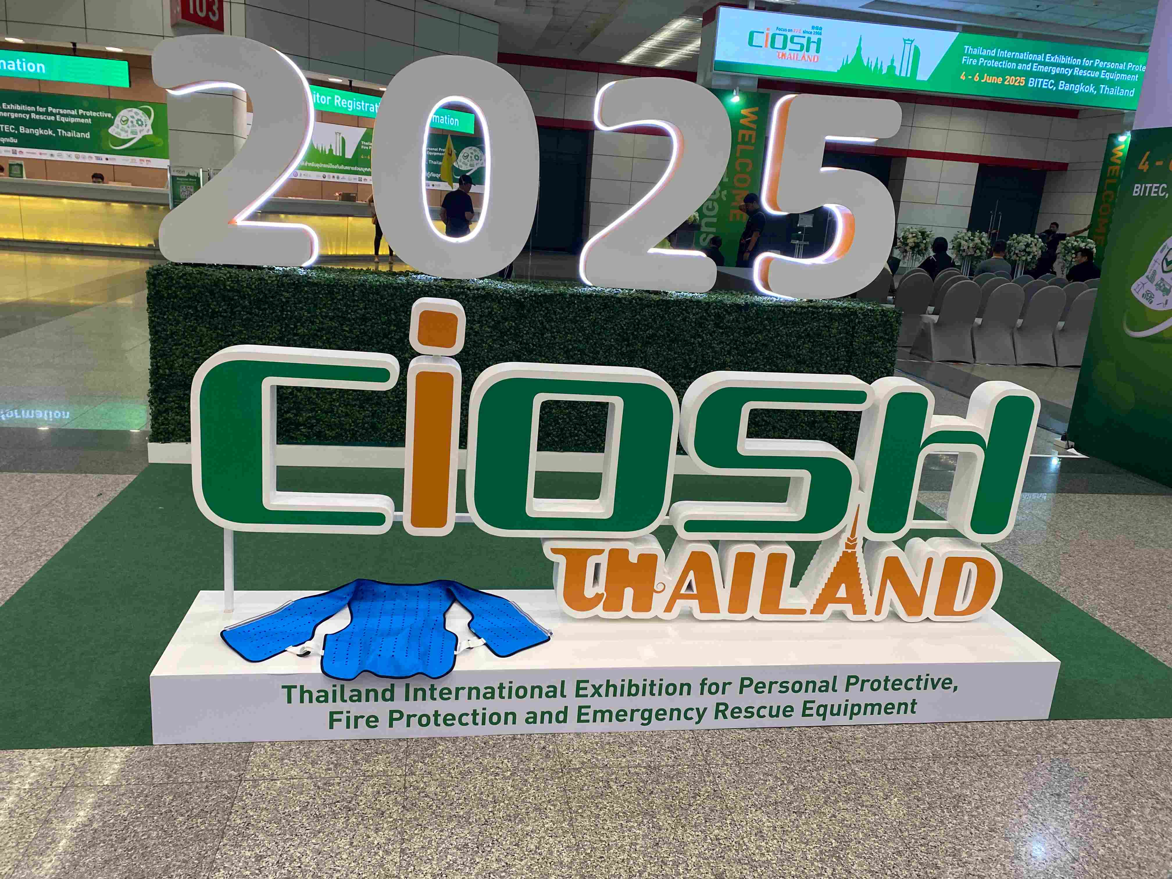 Suzhou SenJoy Cooling Clothing schließt erfolgreiche Ausstellung auf der Thailand Safety Expo 2025 ab
